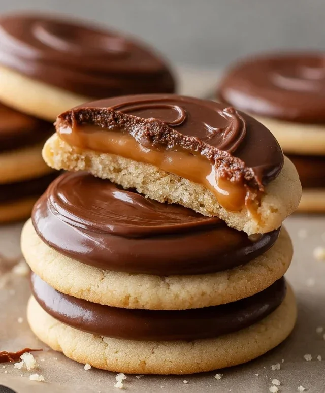 Twix Cookies