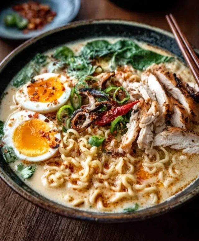 Creamy Garlic Chicken Ramen: An Incredible Ultimate Recipe