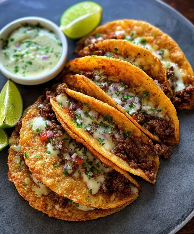 Crispy Ground Beef Tacos