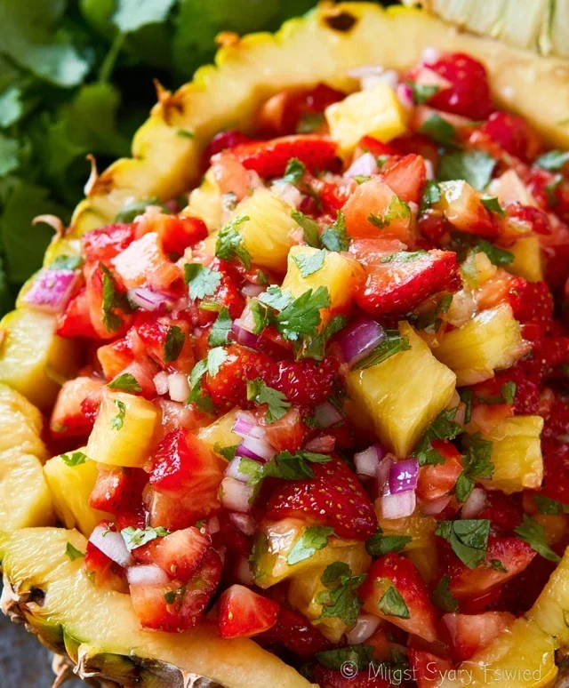 Strawberry Pineapple Salsa Recipe: A Fresh and Flavorful Treat