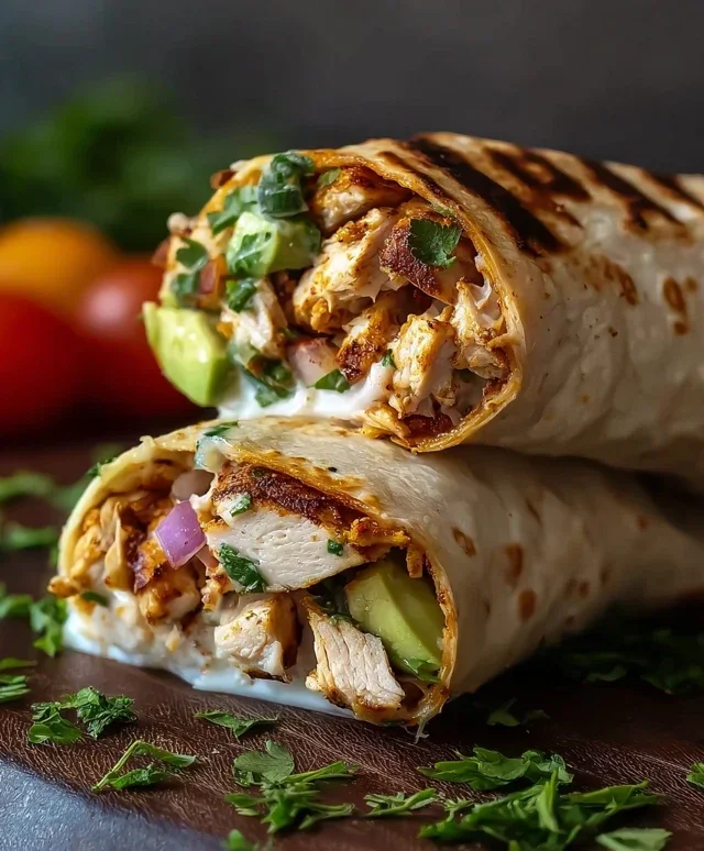 Chicken Avocado Wrap