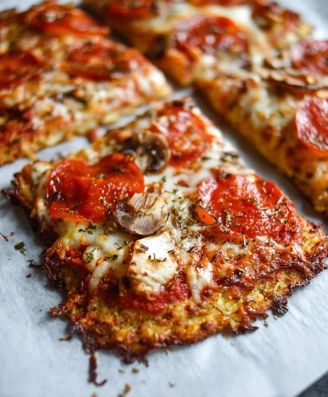 Chicken Crust Pizza (Easy Low Carb Recipe)