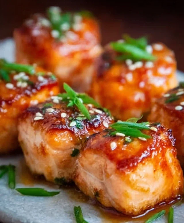 Bang Bang Salmon Bites