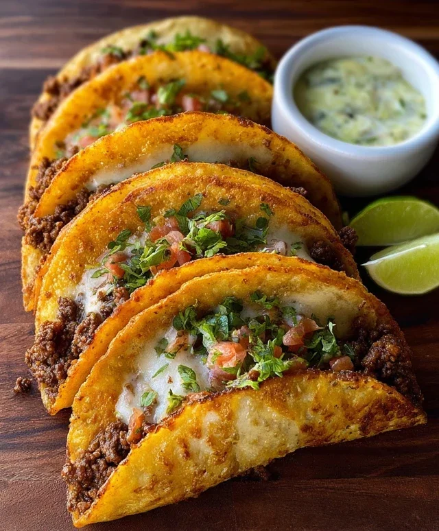 Crispy Ground Beef Tacos