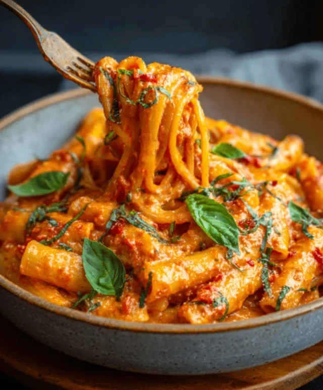 Creamy Tomato Garlic Pasta