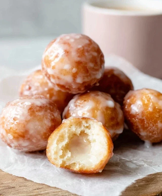 Easy Keto Glazed Donut Balls
