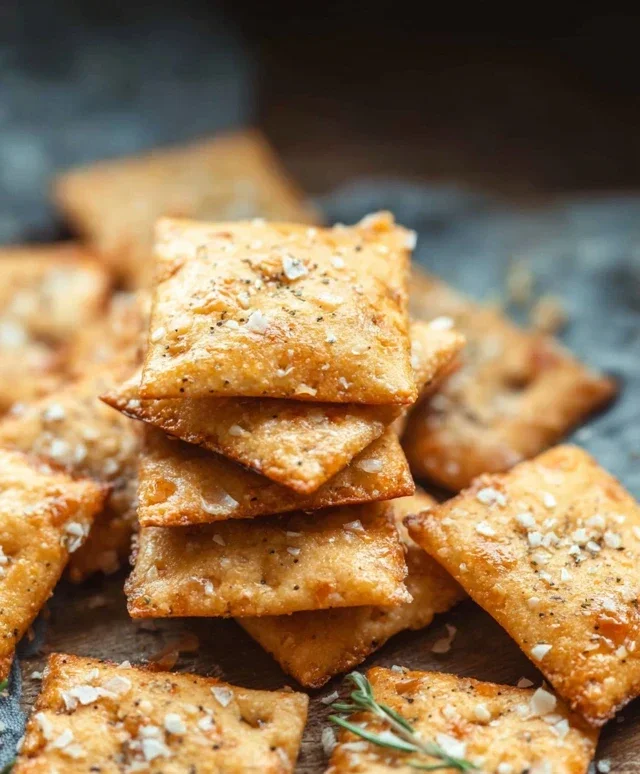 Keto Crackers (2 ingredients!)