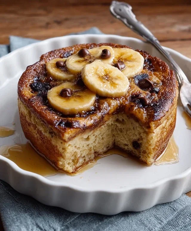 Gluten Free Banana Pancake Bake