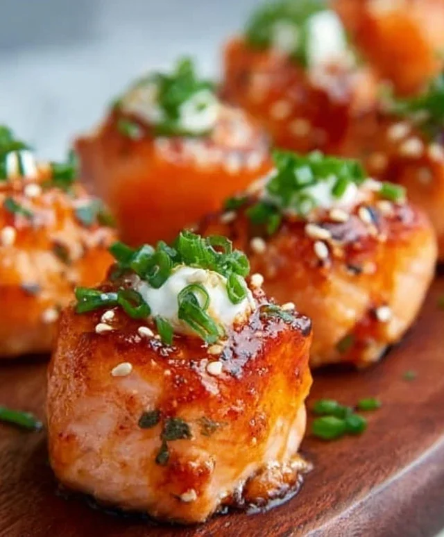 Bang Bang Salmon Bites