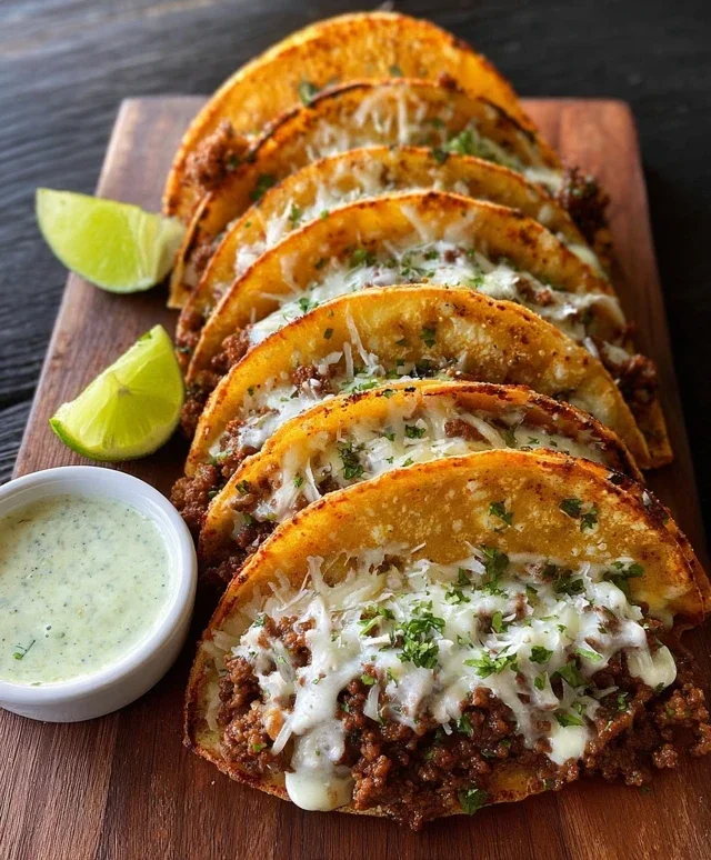 Crispy Ground Beef Tacos