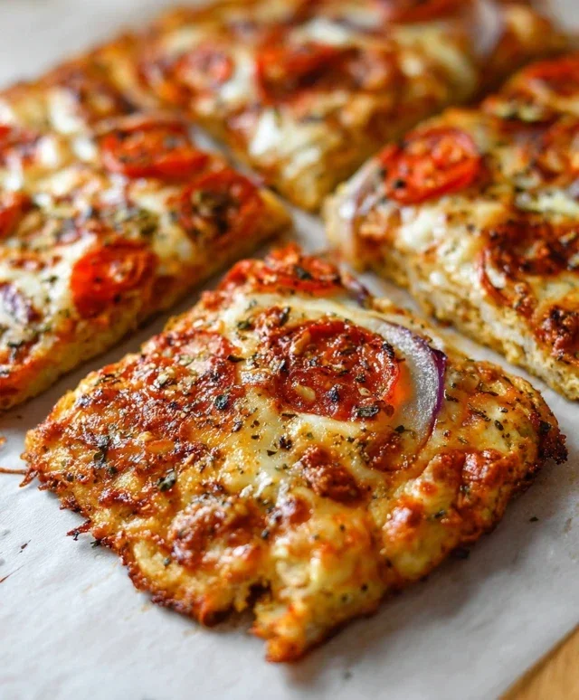 Chicken Crust Pizza (Easy Low Carb Recipe)