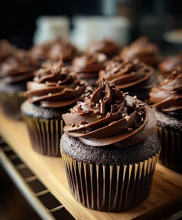 Chocolate Fudge Cupcakes